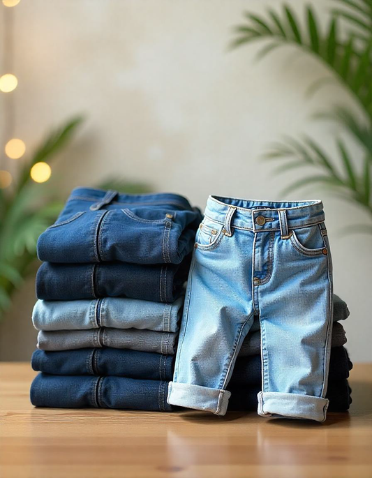 بنطلون جينز أولادي