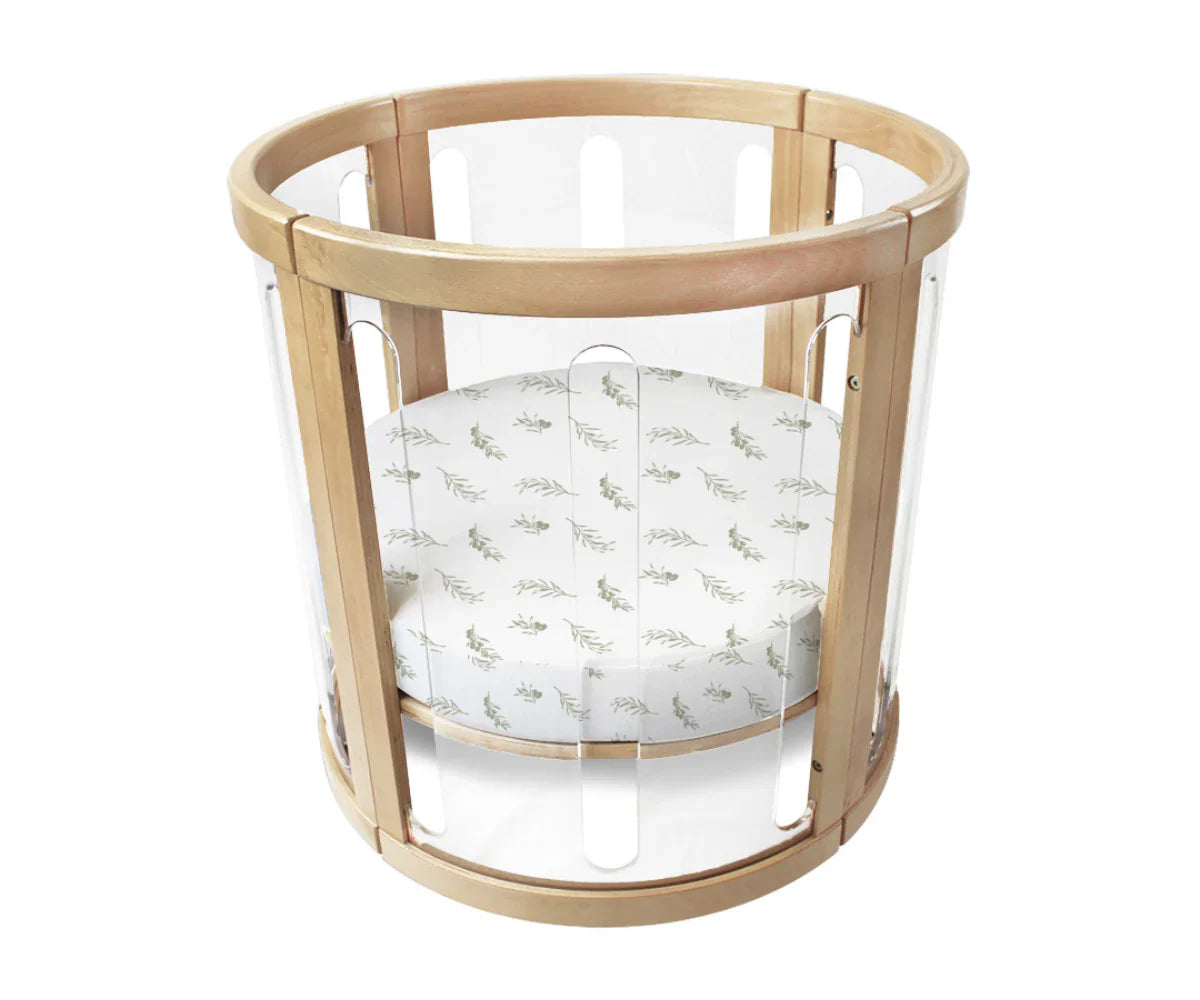 Babyhood Amani Bebe Round Sheet - Olive