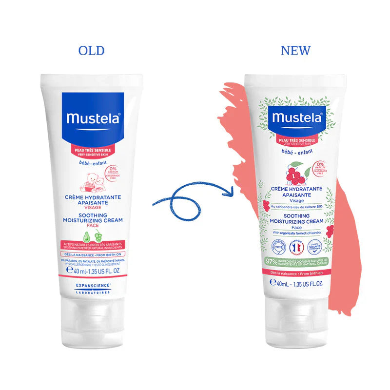 Mustela - Soothing Moisturizing Cream 40ml